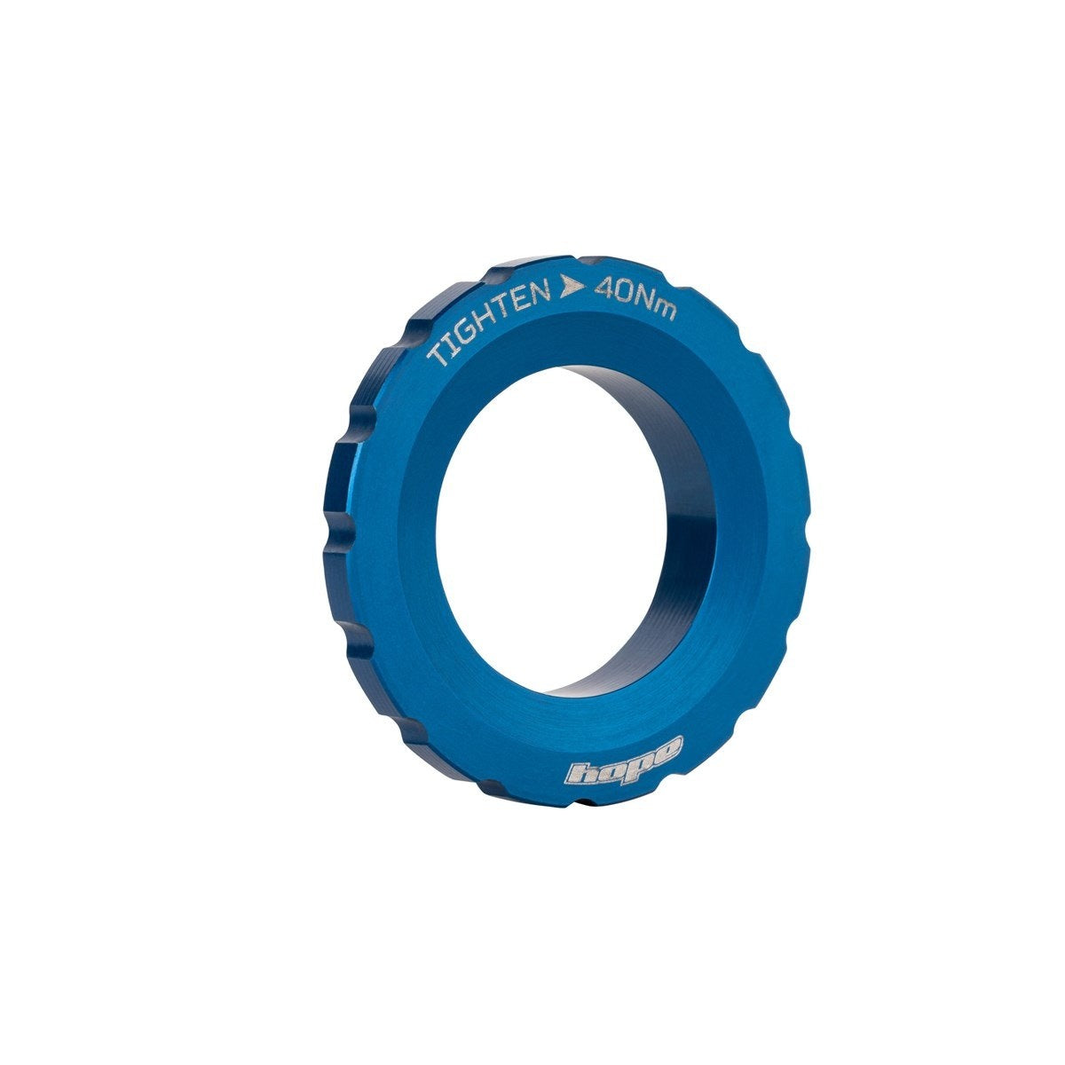 Hope External Lock Ring For Centrelock Wheels - Centrelock Lock Ring - Blue