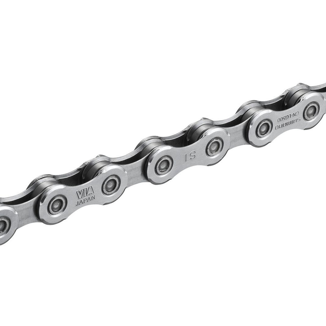 Shimano CN-LG500 9-10-11 Speed Linkglide Chain For Steps With Quick Link - 11 Speed - 138 Links - Silver - No