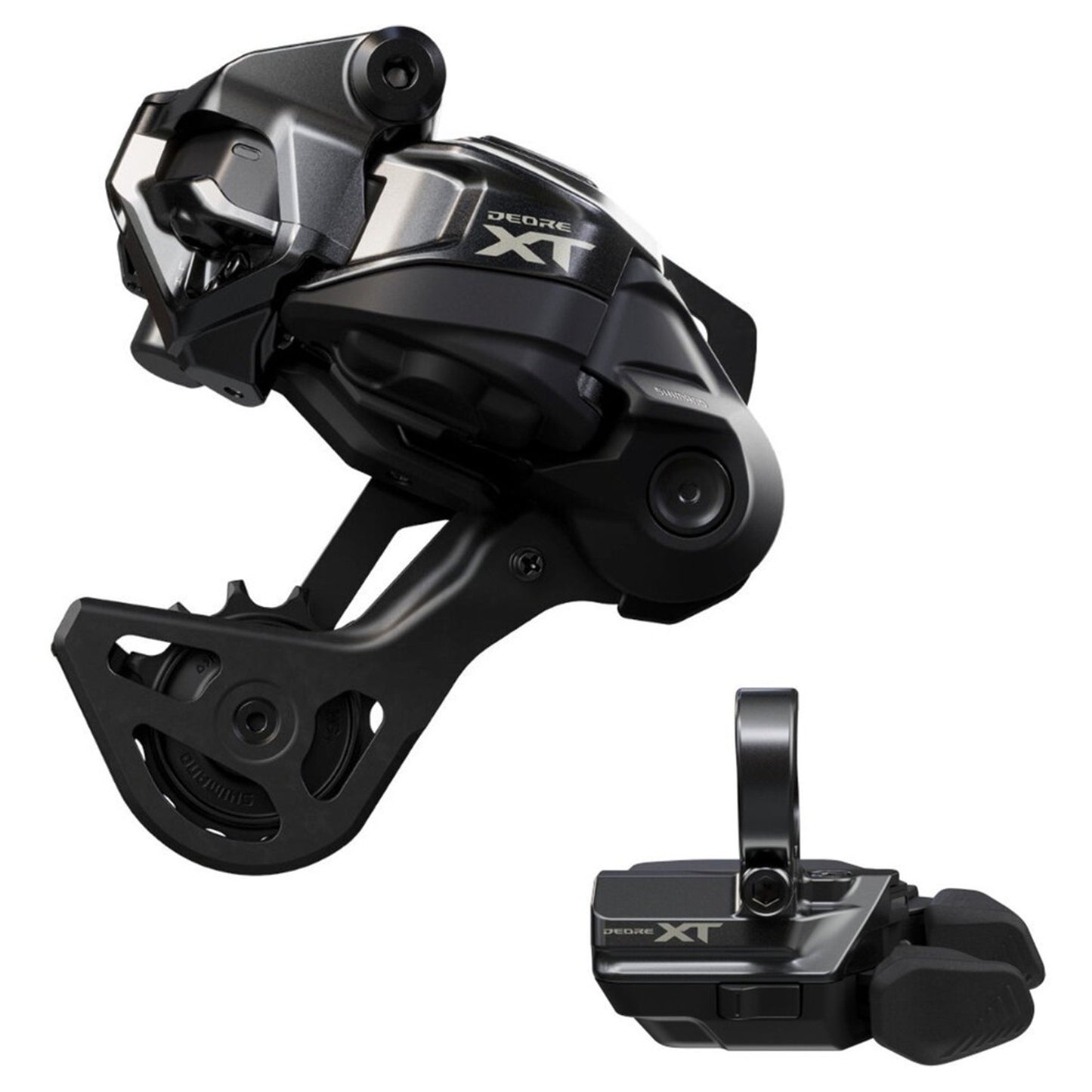 Shimano GP-M8250 XT GS DI2 Drivetrain Kit - Derailleur and Shifter - 12 Speed - Silver