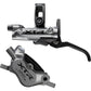 Shimano BR-M9220 XTR Trail Disc Brake - Rear - Left Lever - 1700mm - Silver