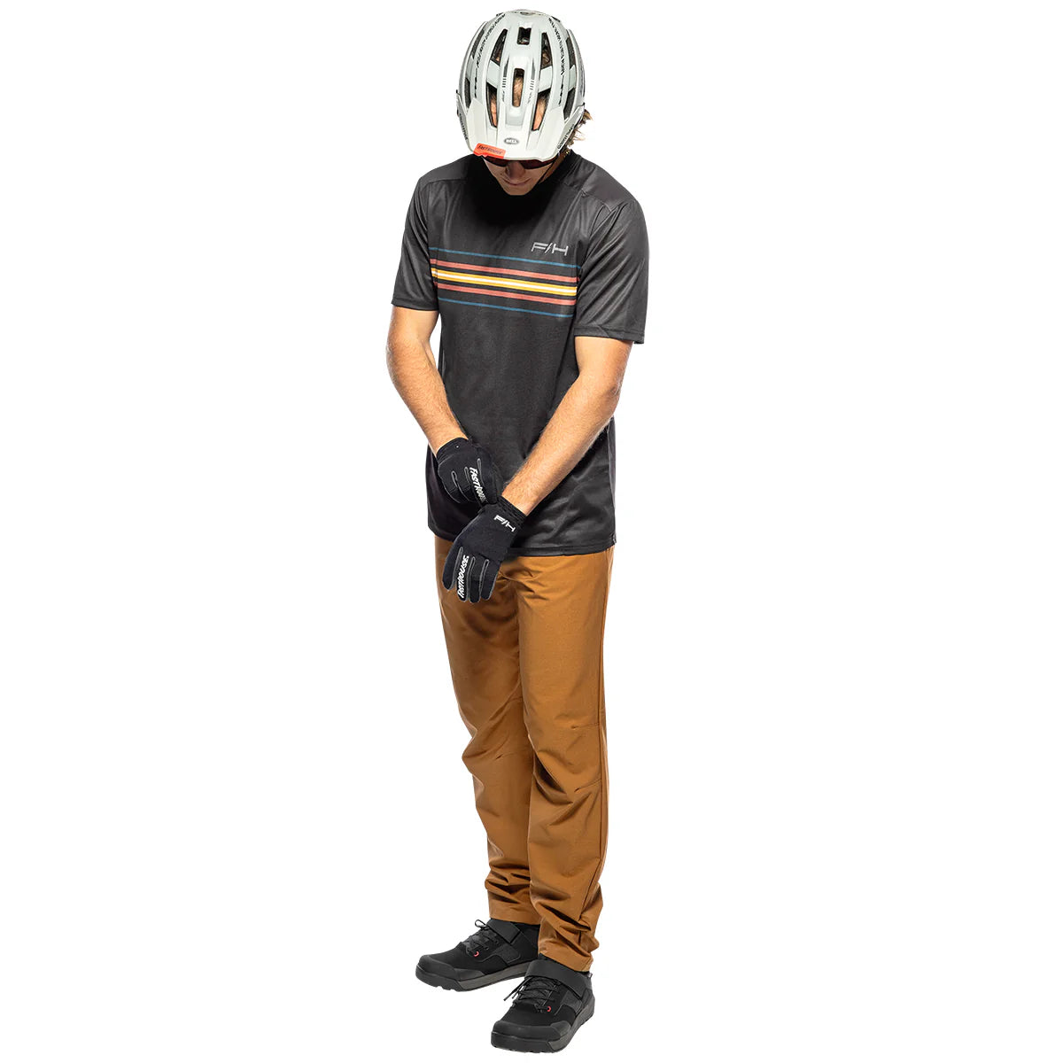 Fasthouse Impakt Chandler Short Sleeve Jersey - L - Black