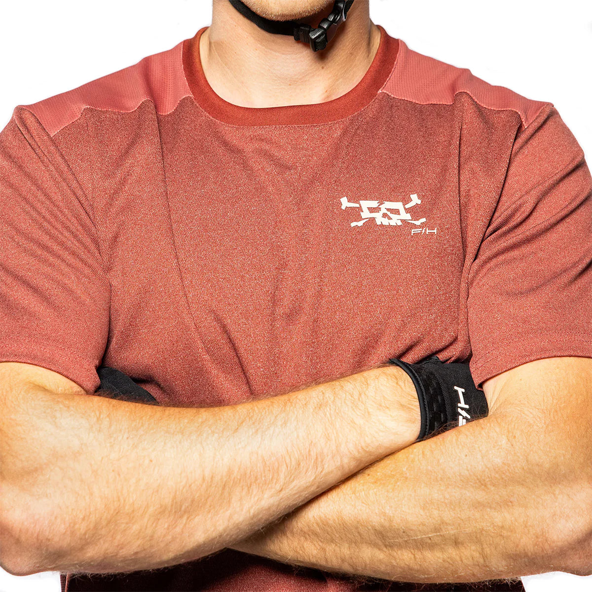 Impakt Odyssey Short Sleeve Jersey - M - Rust Heather