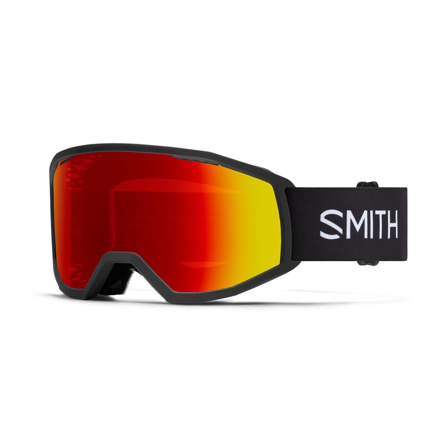 Smith Loam S Goggles - One Size Fits Most - Black - Red Mirror Lens