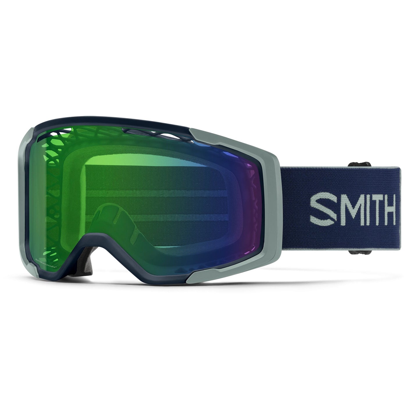 Smith Rhythm Goggles - One Size Fits Most - Midnight Navy - Sage Brush - ChromaPop Everyday Green Mirror