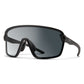 Smith Bobcat Sunglasses - One Size Fits Most - Matte Black - ChromaPop Photochromic Clear To Gray Lens