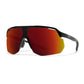 Smith Motive Sunglasses - One Size Fits Most - Black - ChromaPop Red Mirror Lens