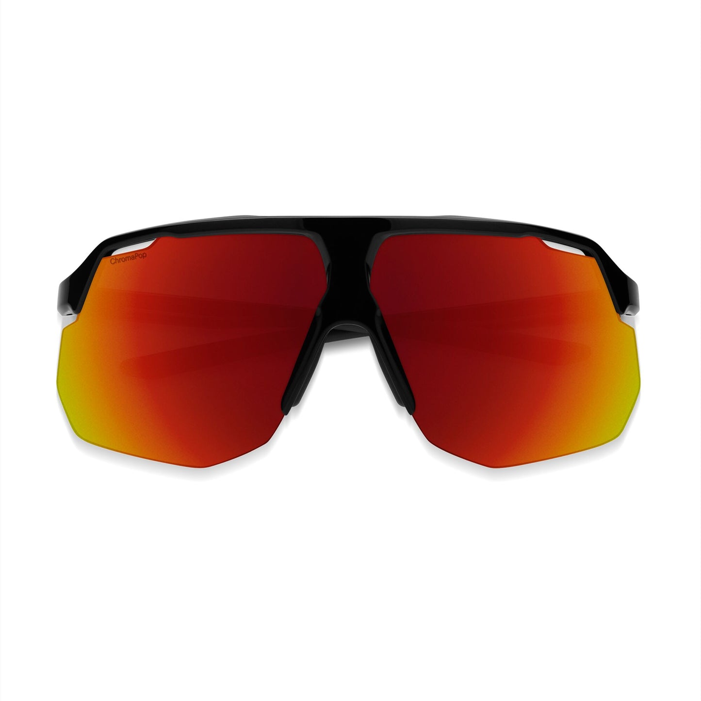 Smith Motive Sunglasses - One Size Fits Most - Black - ChromaPop Red Mirror Lens