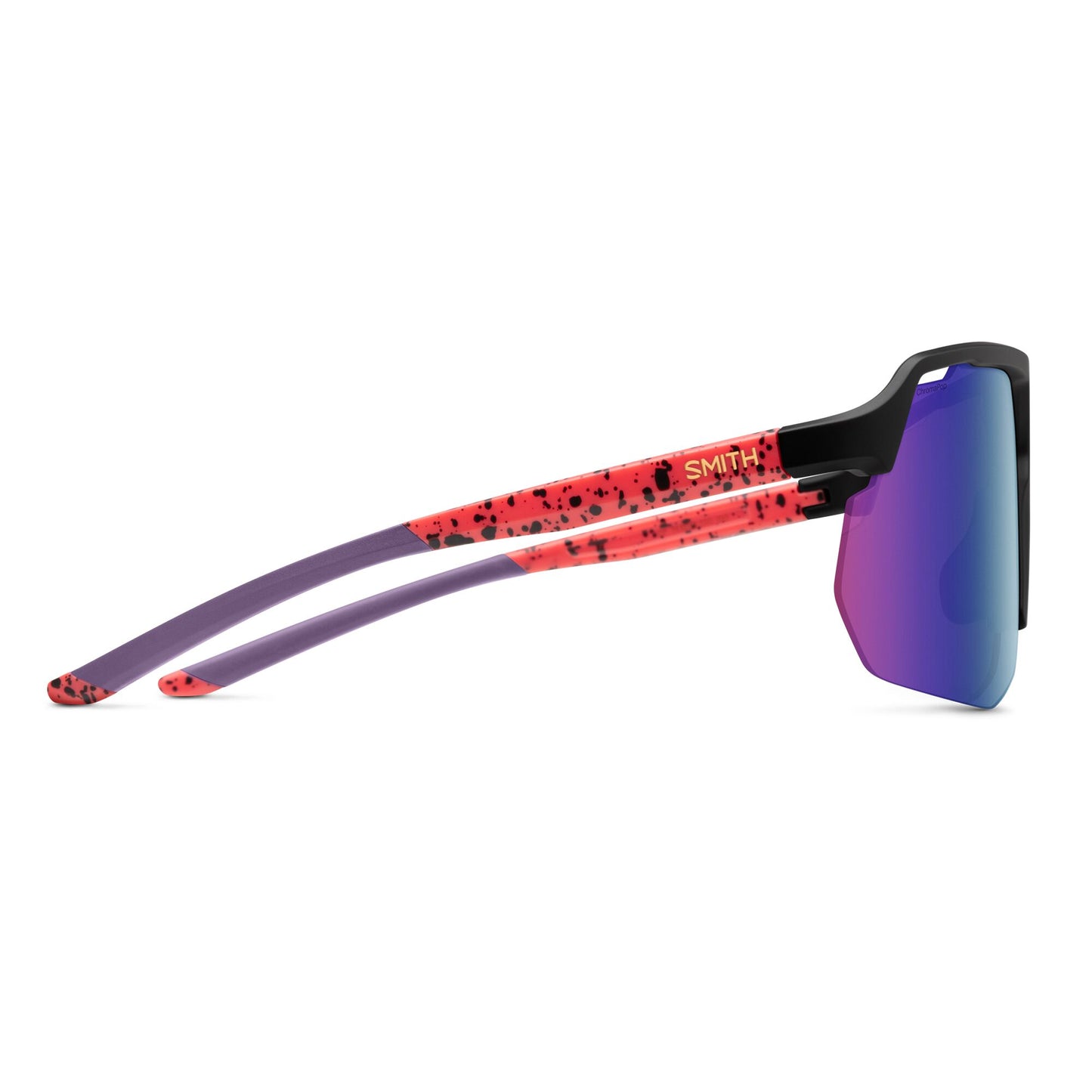 Smith Motive Sunglasses - One Size Fits Most - Matte Wild Child - ChromaPop Violet Mirror Lens