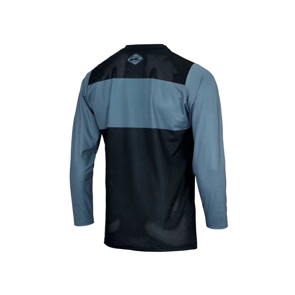 Kenny Racing Charger Long Sleeve Jersey - 2XL - Black