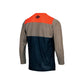 Kenny Racing Charger Long Sleeve Jersey - L - Navy