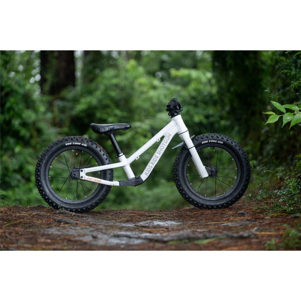Shotgun Dirt Hero Balance Bike - White - 14 Inch