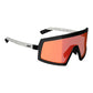 Leatt MadViz One Sunglasses - Regular - Black White Iriz Red 15 Vlt