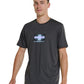 DHaRCO Men's Short Sleeve Tech Tee - S - Charcoal