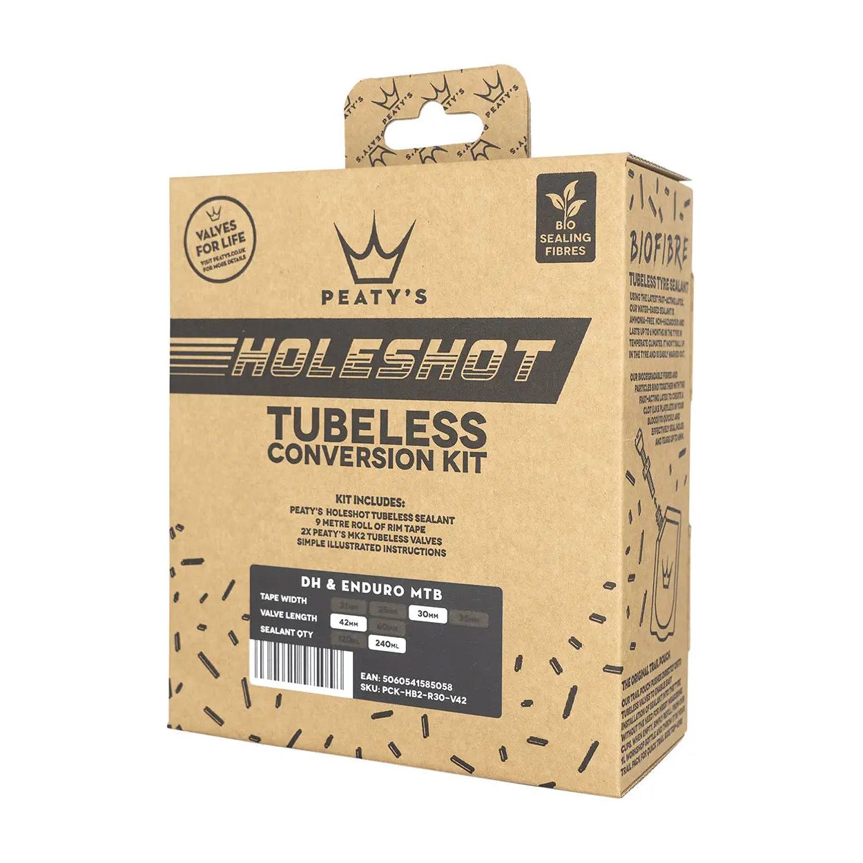 Peaty's Holeshot Tubeless Conversion Kit - Image 1