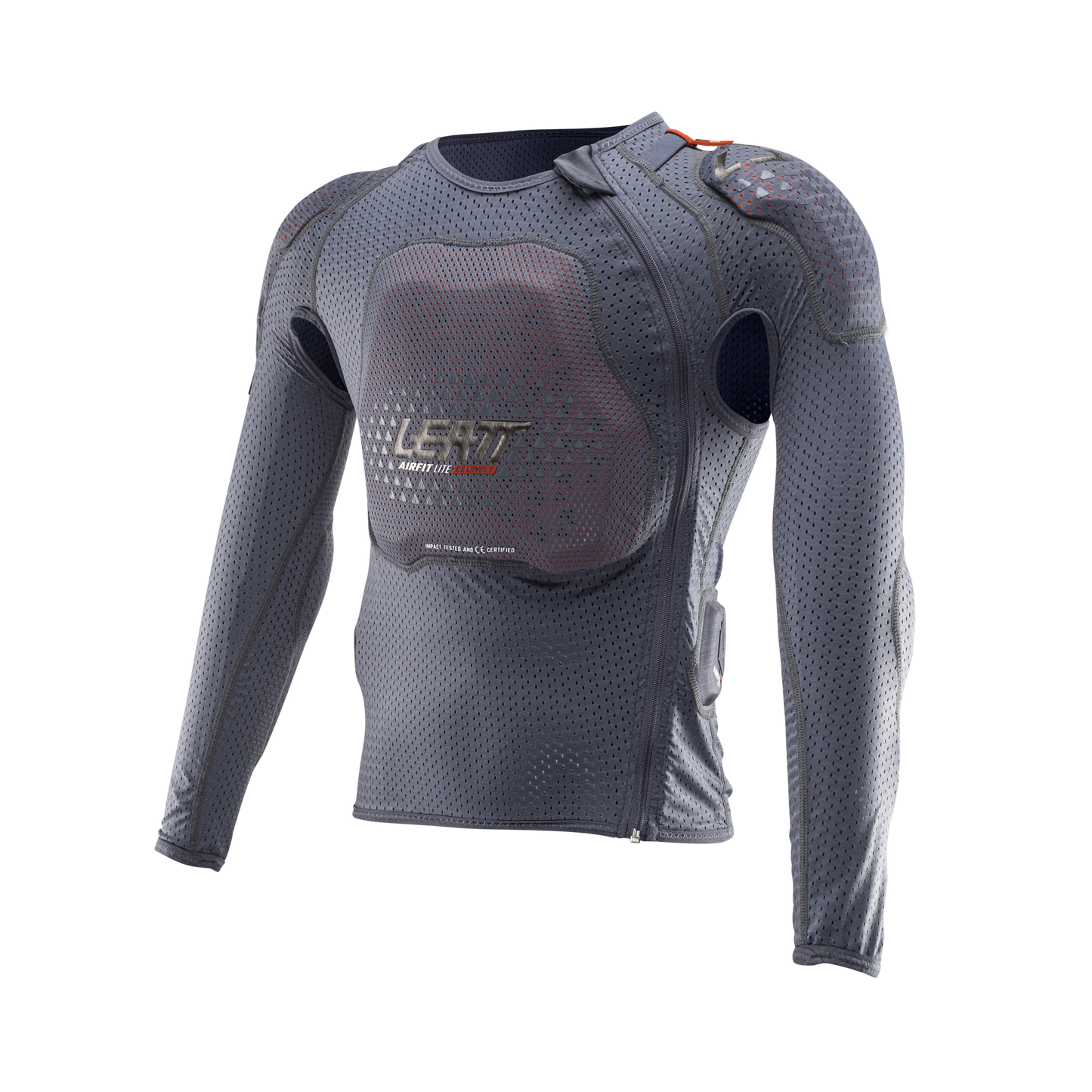 Leatt 3DF AirFit Evo Lite Jr Body Protector - Youth L-XL - Grey