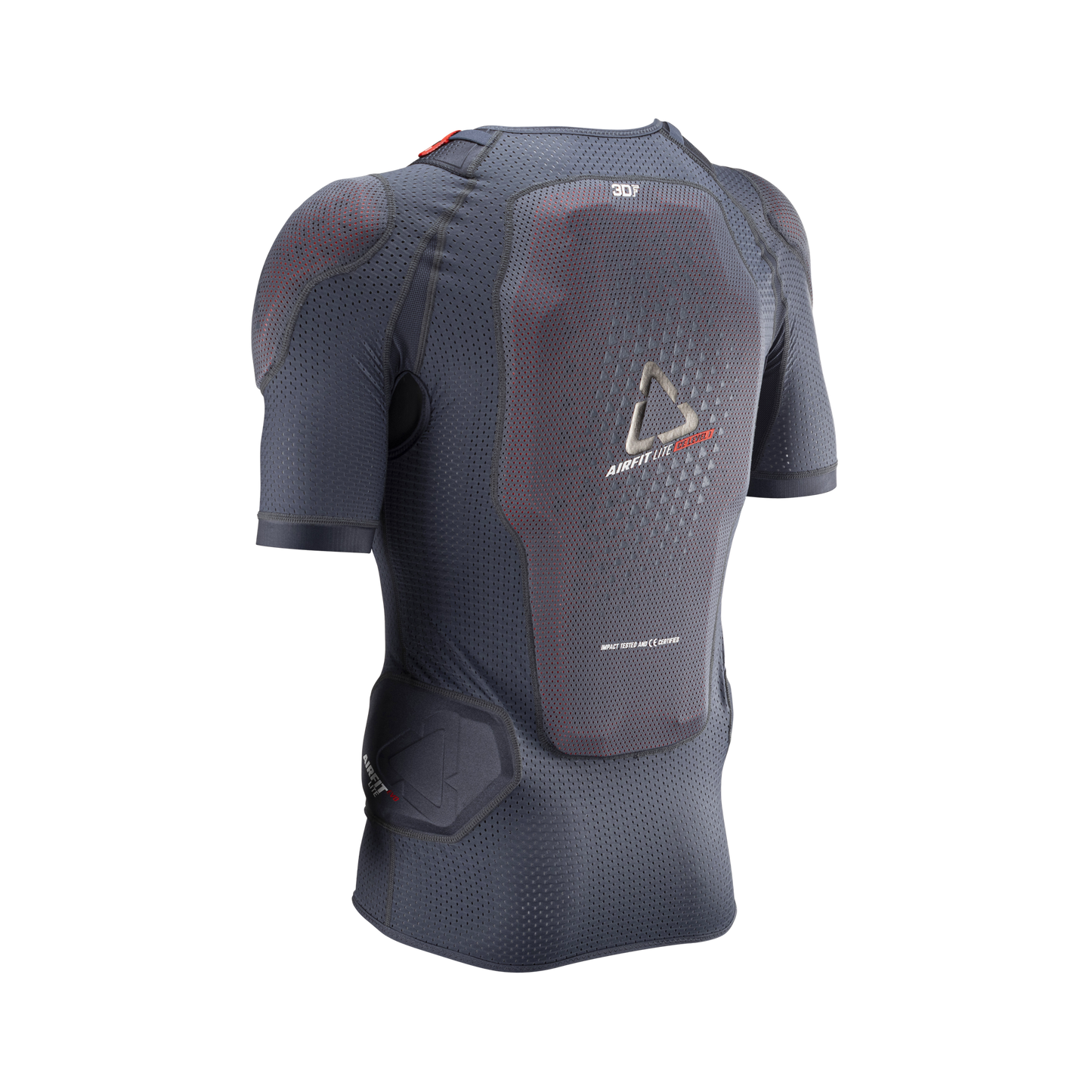 Leatt 3DF AirFit Lite Evo Body Protection Tee - L - Grey