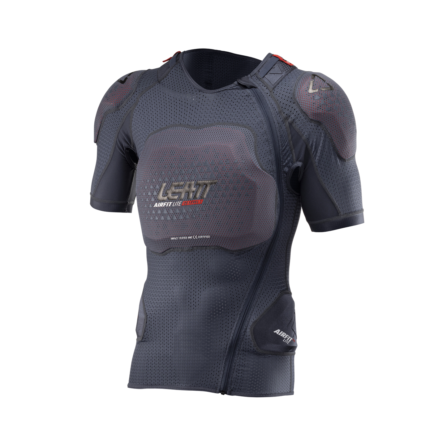 Leatt 3DF AirFit Lite Evo Body Protection Tee - L - Grey