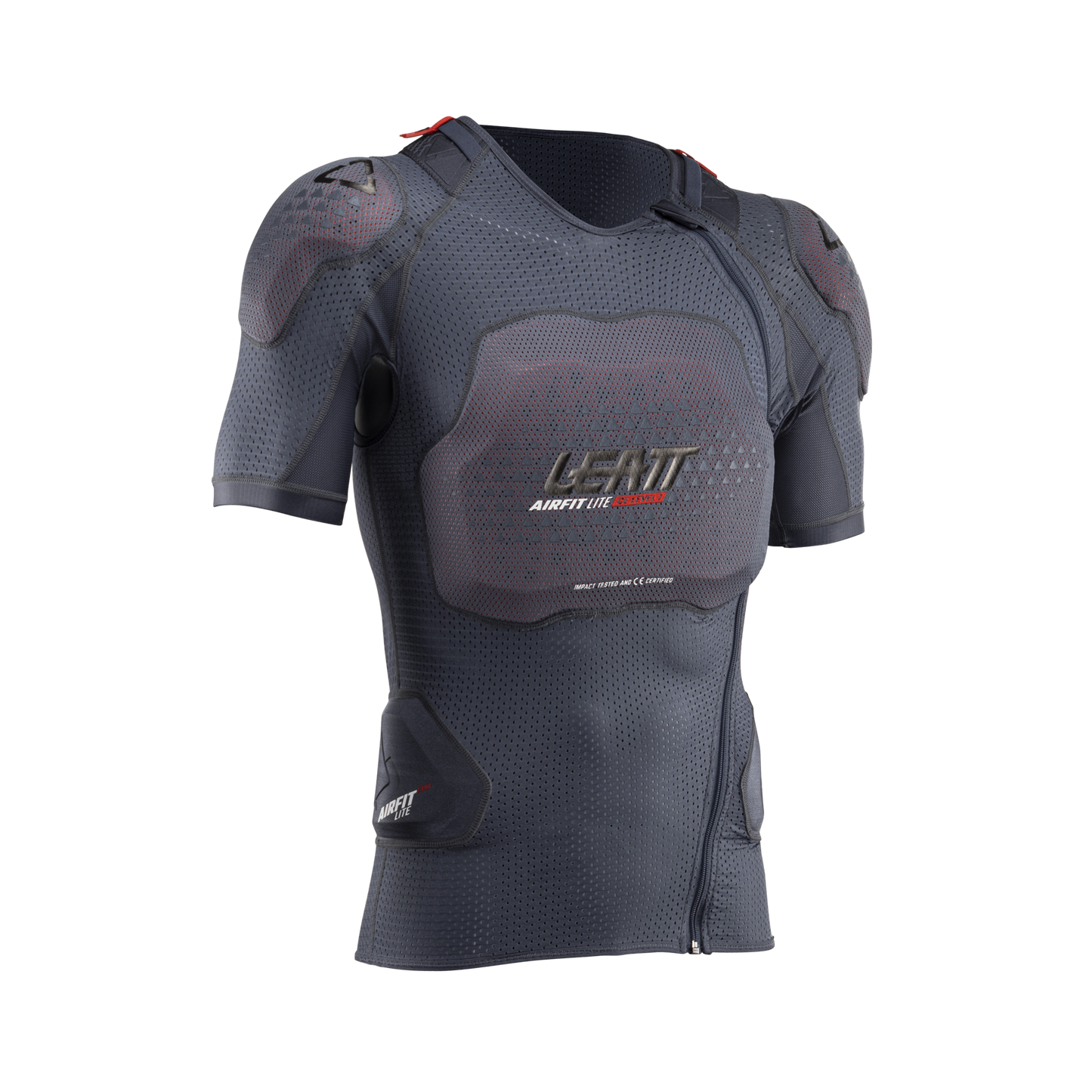 Leatt 3DF AirFit Lite Evo Body Protection Tee - L - Grey