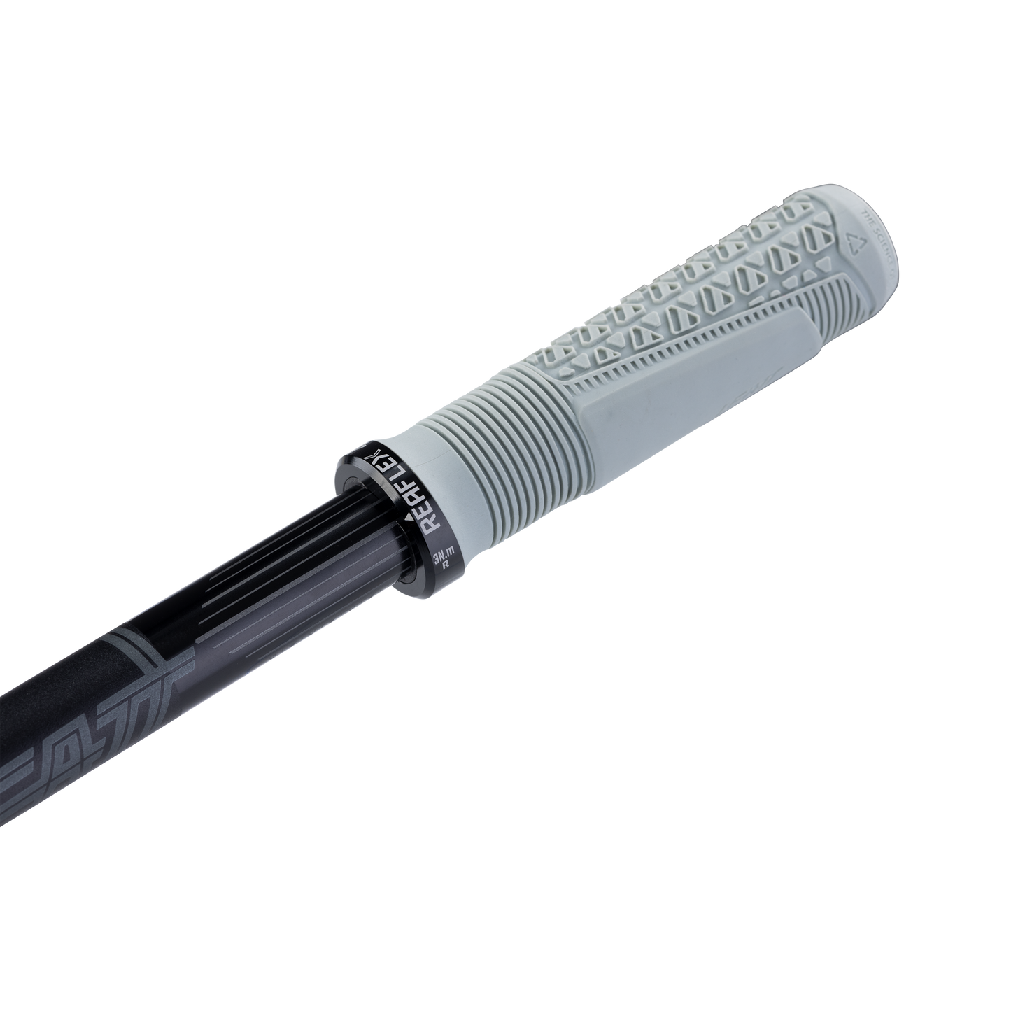 Leatt ReaFlex 6.0 Grips - Granite - Single Lock On Grips - 31mm - Regular
