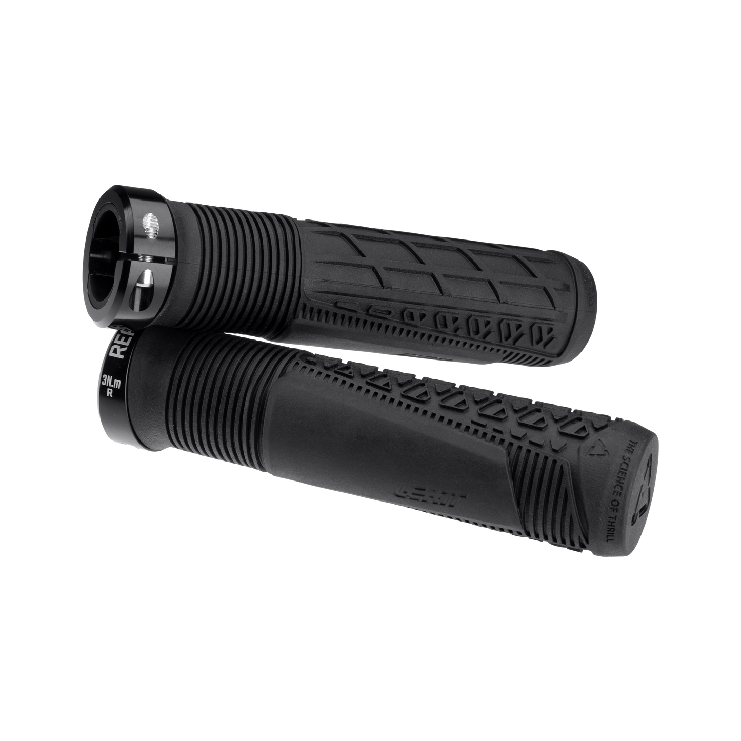 Leatt ReaFlex 6.0 Grips - Black - Single Lock On Grips - 29mm - Thin