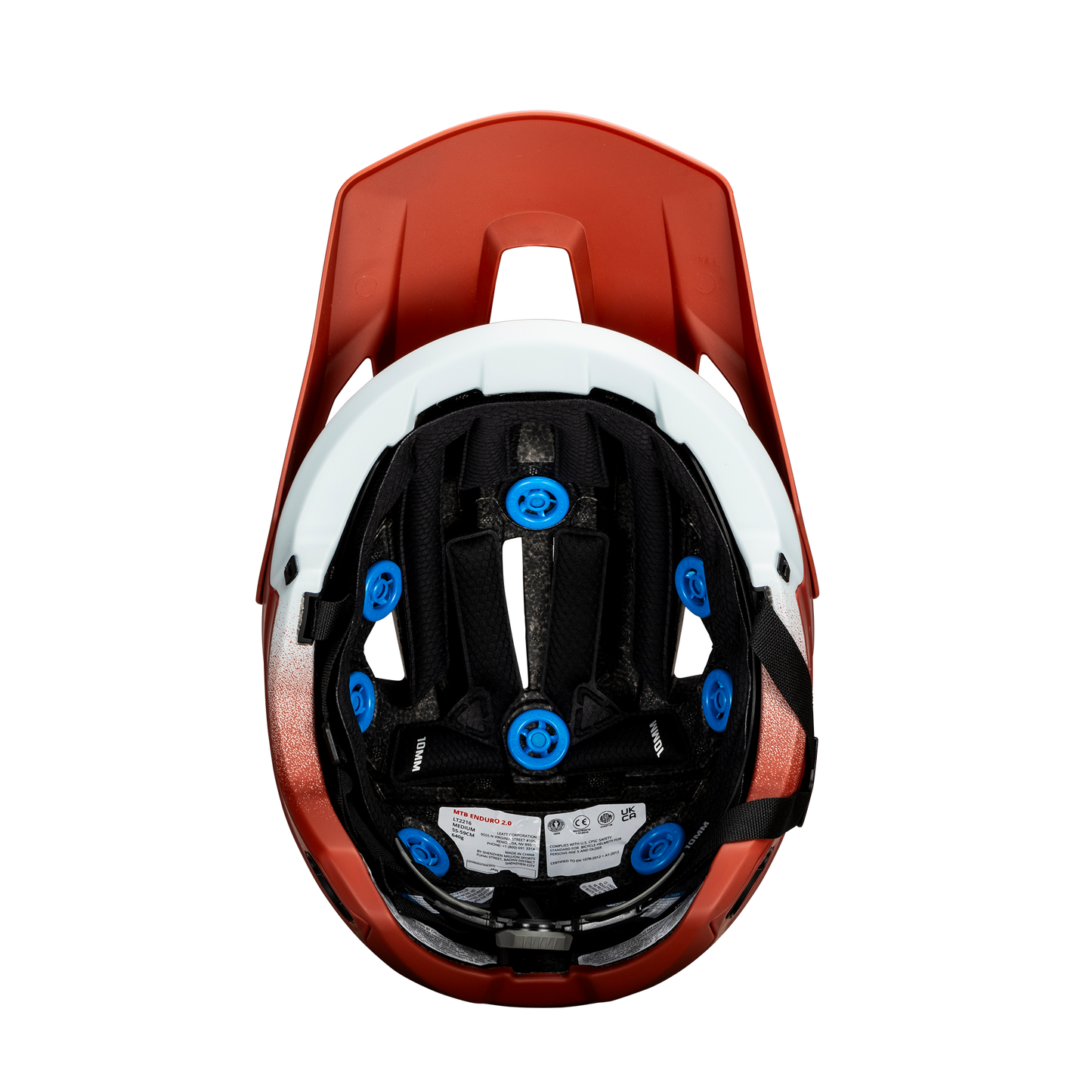 Leatt MTB Enduro 2.0 Helmet - L - Lava