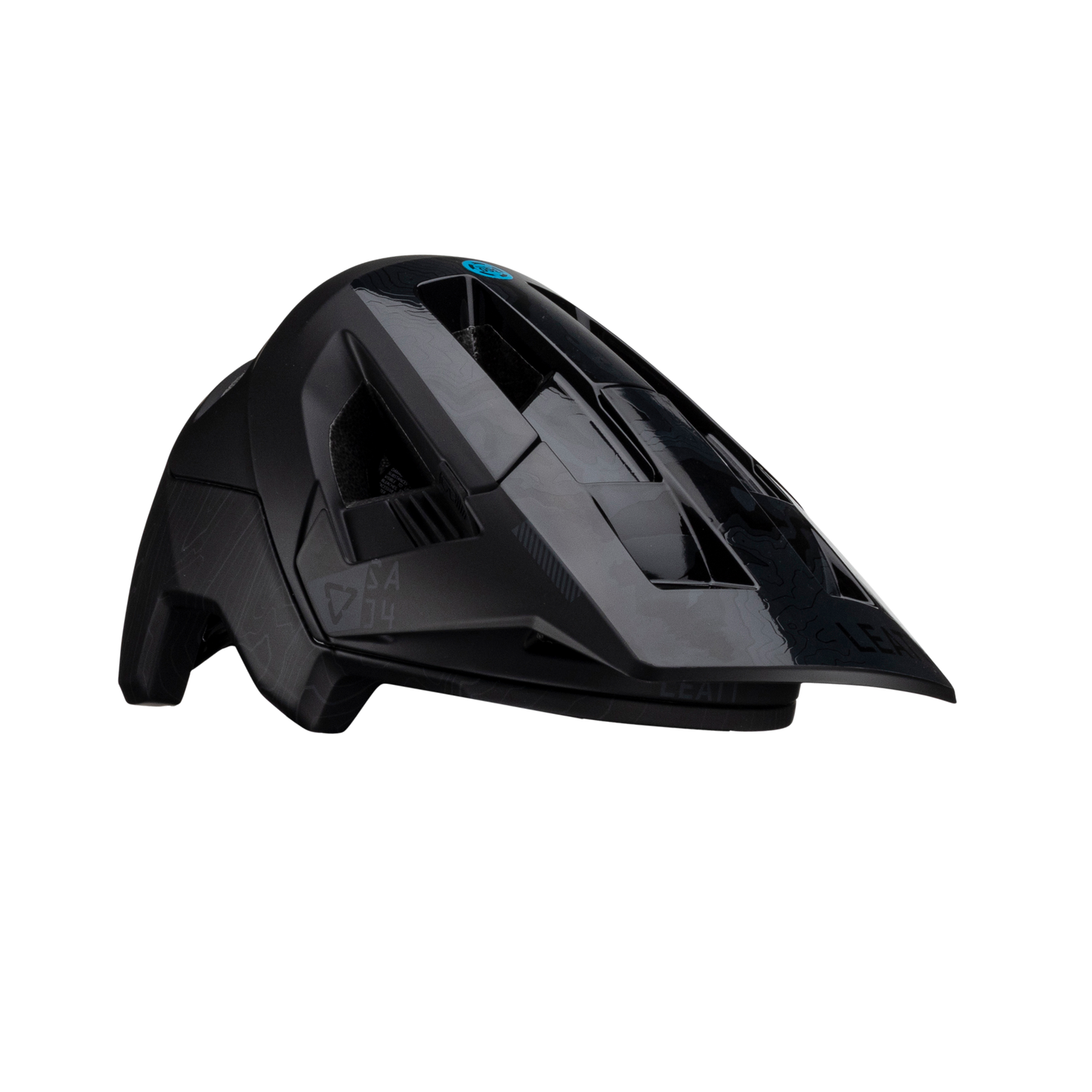 Leatt MTB All Mountain 4.0 Helmet - L - Stealth Black/Grey