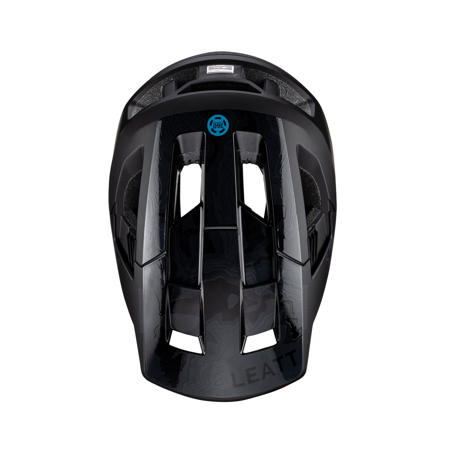 Leatt MTB All Mountain 4.0 Helmet - L - Stealth Black/Grey