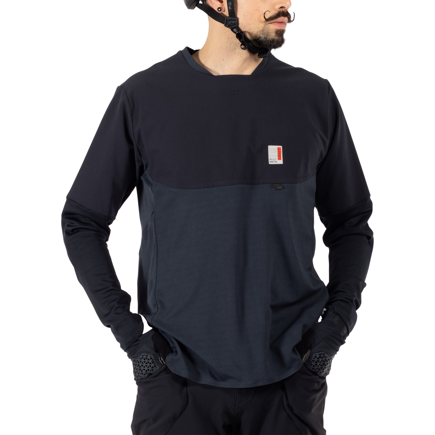 Leatt MTB All Mountain 4.0 Long Sleeve Jersey - 2XL - Black