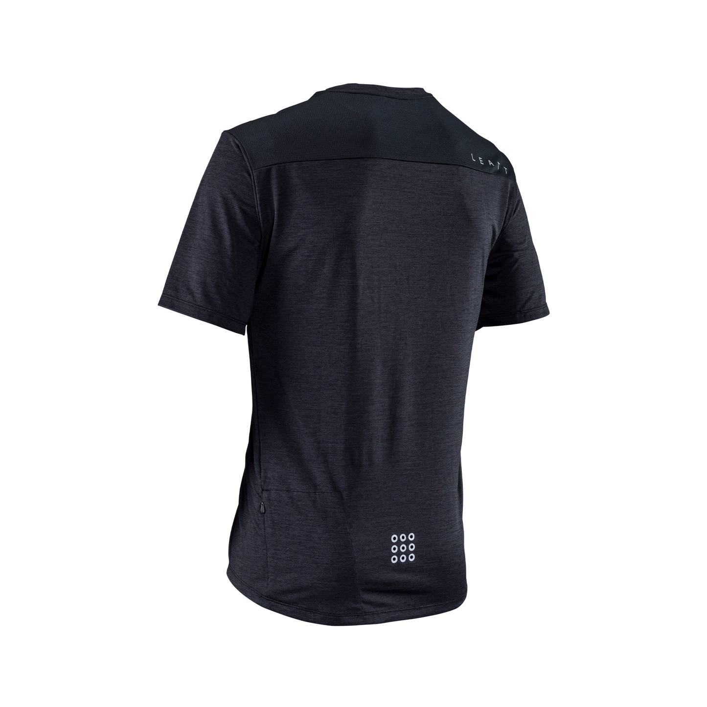 Leatt MTB Trail 1.0 Short Sleeve Jersey - L - Black