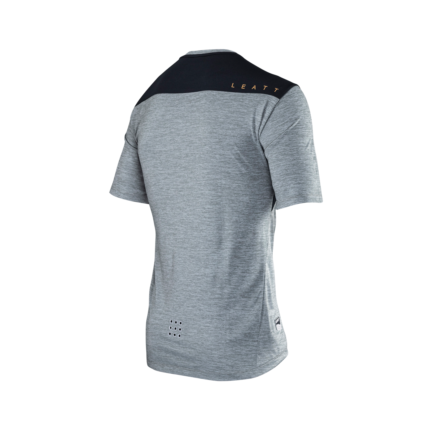 Leatt MTB Trail 1.0 Short Sleeve Jersey - M - Granite