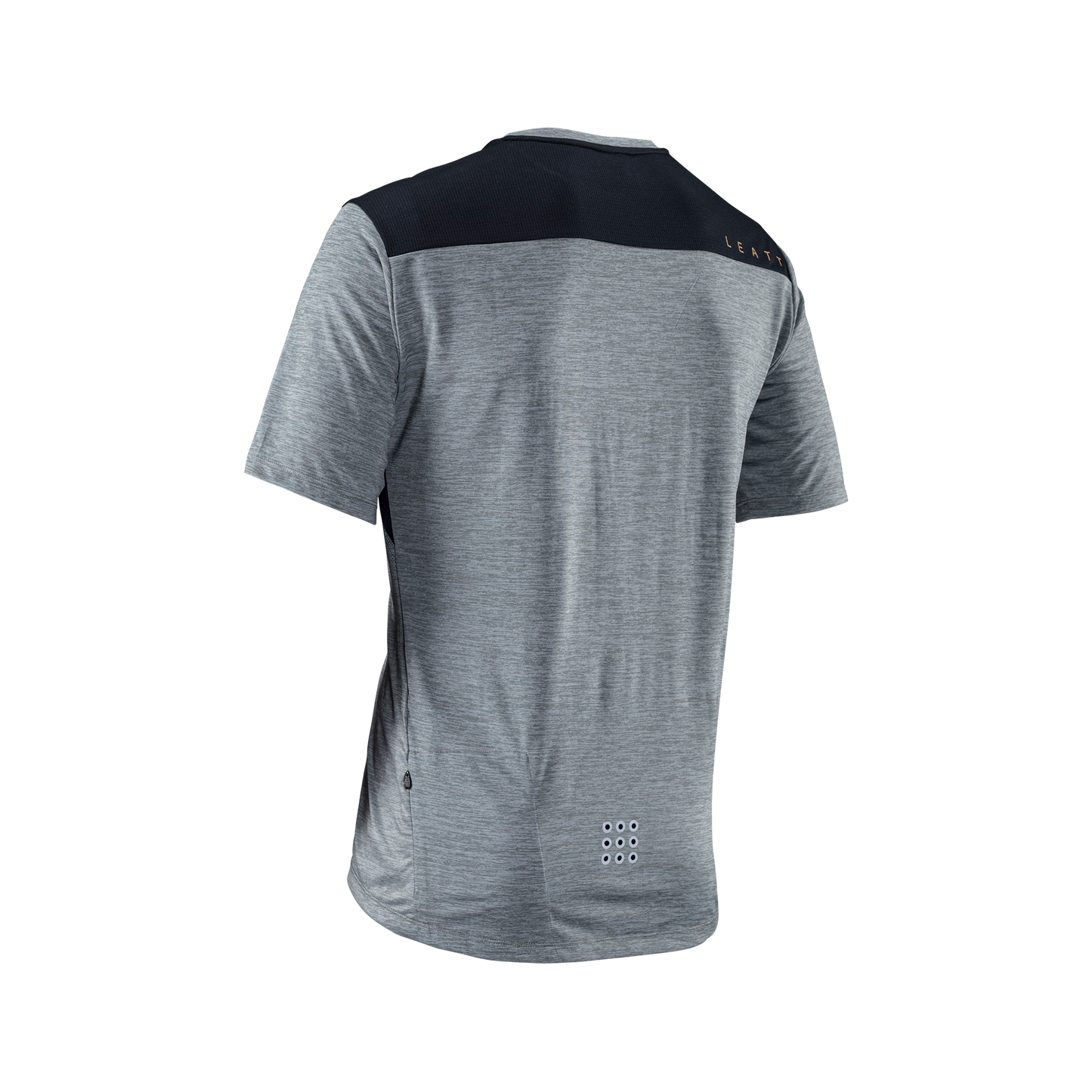 Leatt MTB Trail 1.0 Short Sleeve Jersey - S - Granite