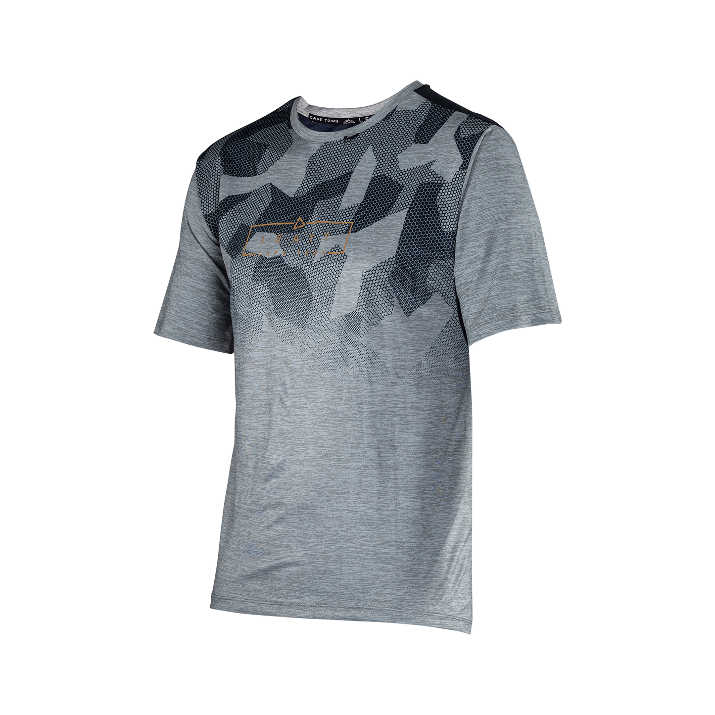 Leatt MTB Trail 1.0 Short Sleeve Jersey - S - Granite