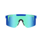 Pit Viper Original Sunglasses - The Leonardo - Blue - Mirror Polarized Lens