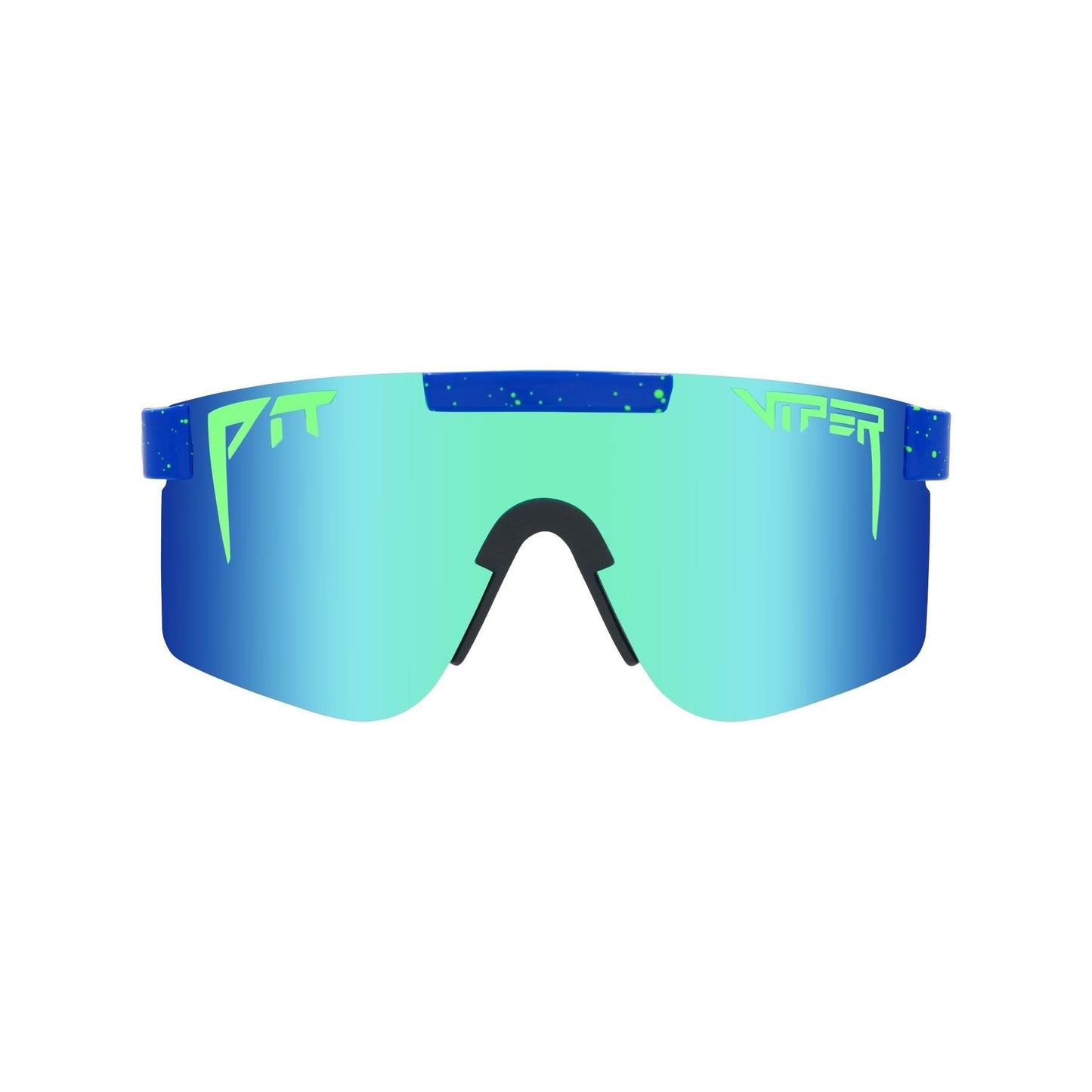 Pit Viper Original Sunglasses - The Leonardo - Blue - Mirror Polarized Lens
