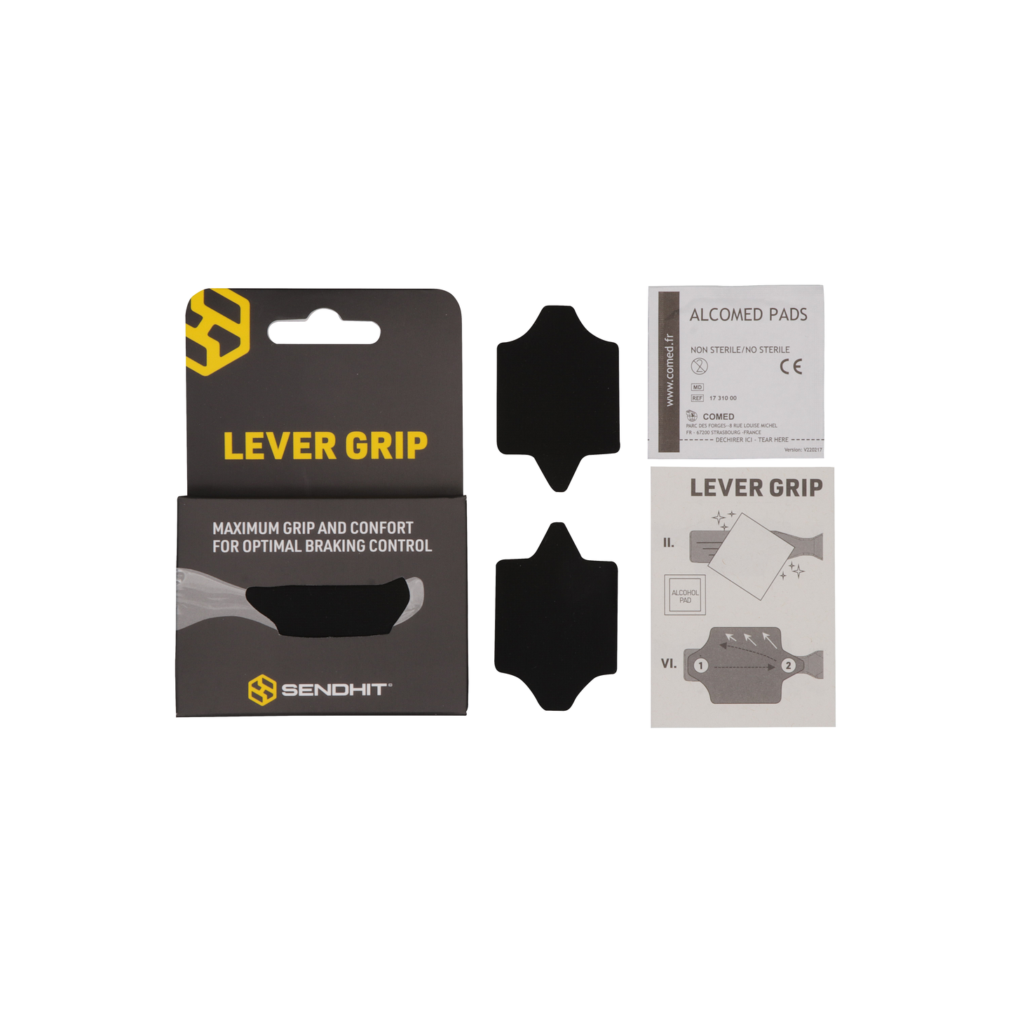 Sendhit Brake Lever Grip - Black