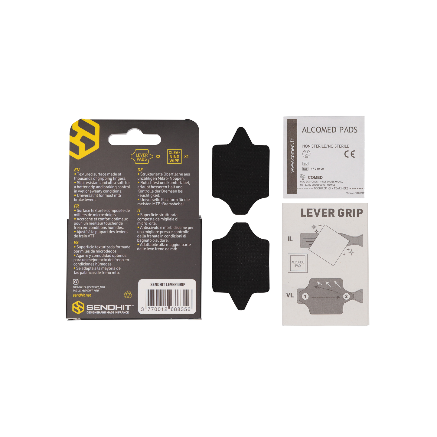 Sendhit Brake Lever Grip - Black