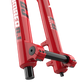 Marzocchi Bomber DJ Fork - 26 Inch - 1 1/8th - 1.5 Inch Tapered - 20x110mm - 100mm Travel - 37mm - Grip Sweep Adj - Gloss Red - 2024