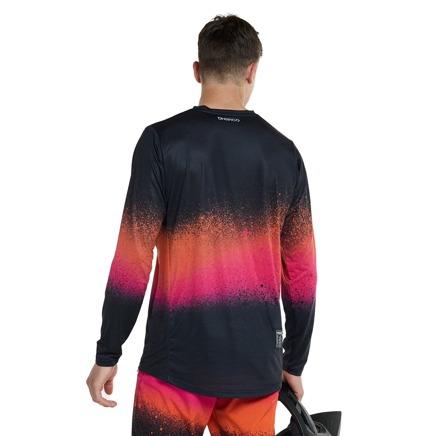 DHaRCO Men's Race Long Sleeve Jersey - XL - Black Snake