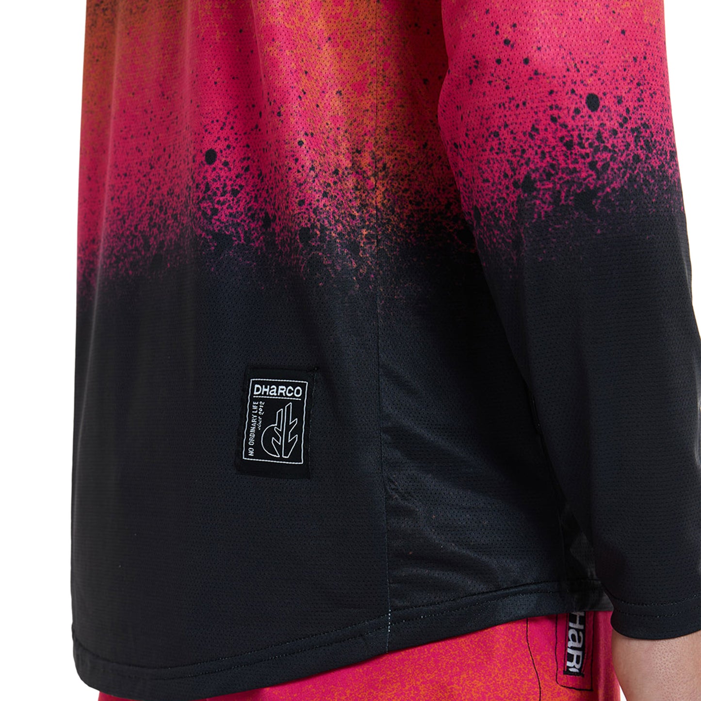 DHaRCO Men's Race Long Sleeve Jersey - XL - Black Snake