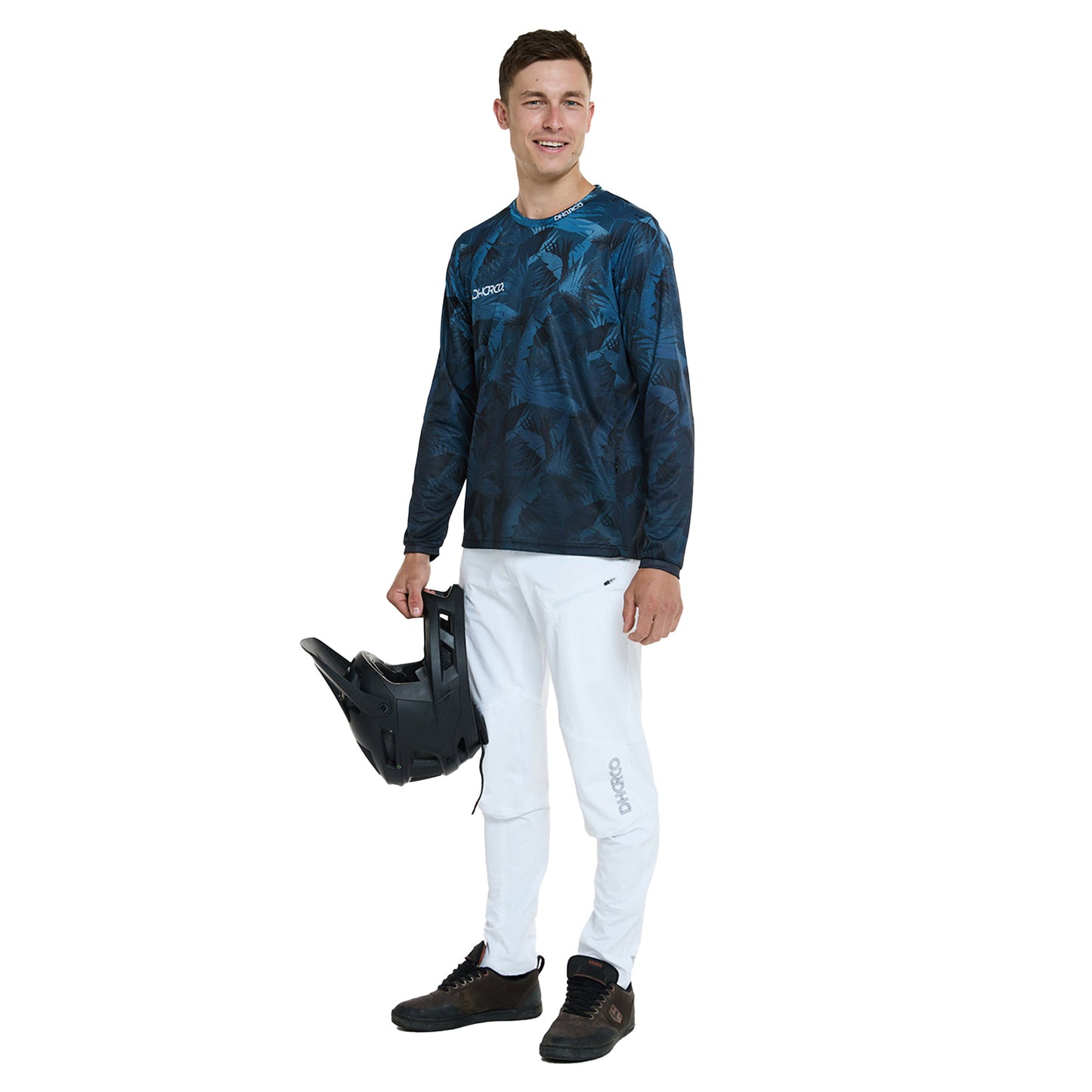 DHaRCO Men's Gravity Long Sleeve Jersey - L - Dark Room