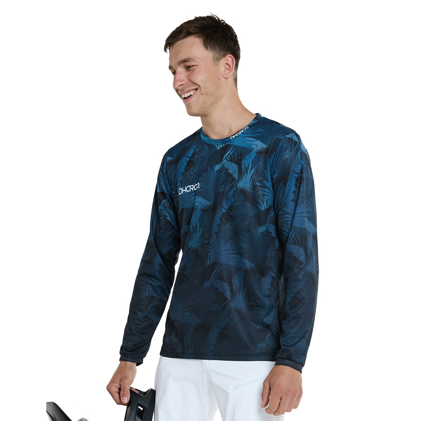 DHaRCO Men's Gravity Long Sleeve Jersey - L - Dark Room