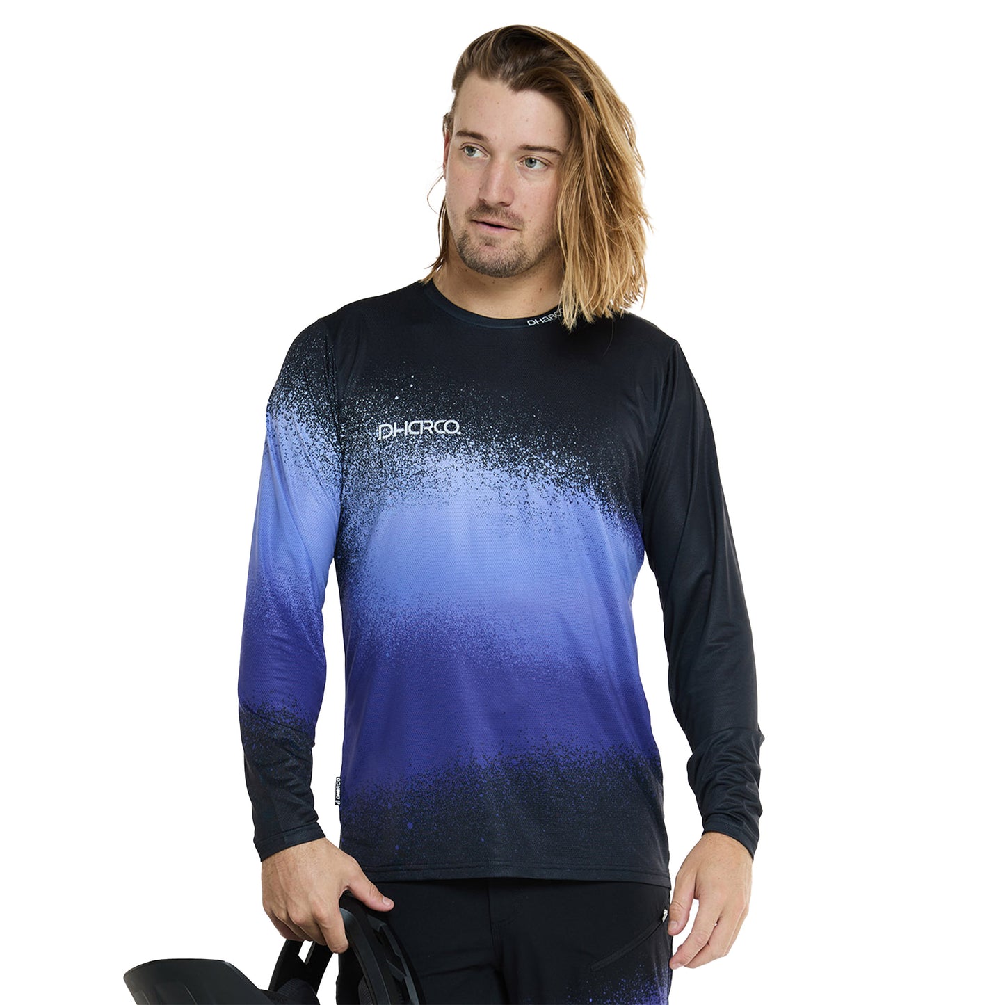 DHaRCO Men's Race Long Sleeve Jersey - L - Ultra Violet