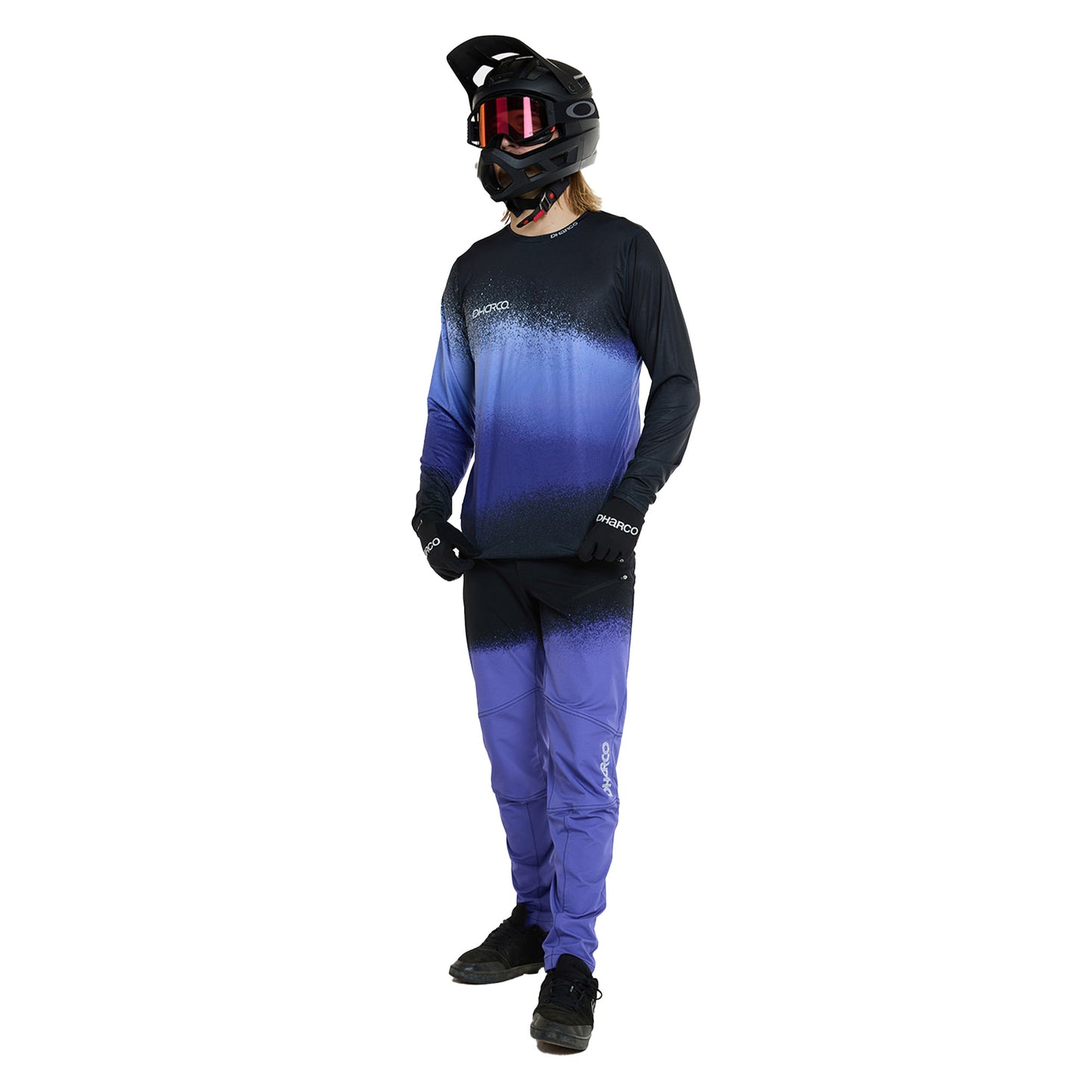DHaRCO Men's Race Long Sleeve Jersey - L - Ultra Violet