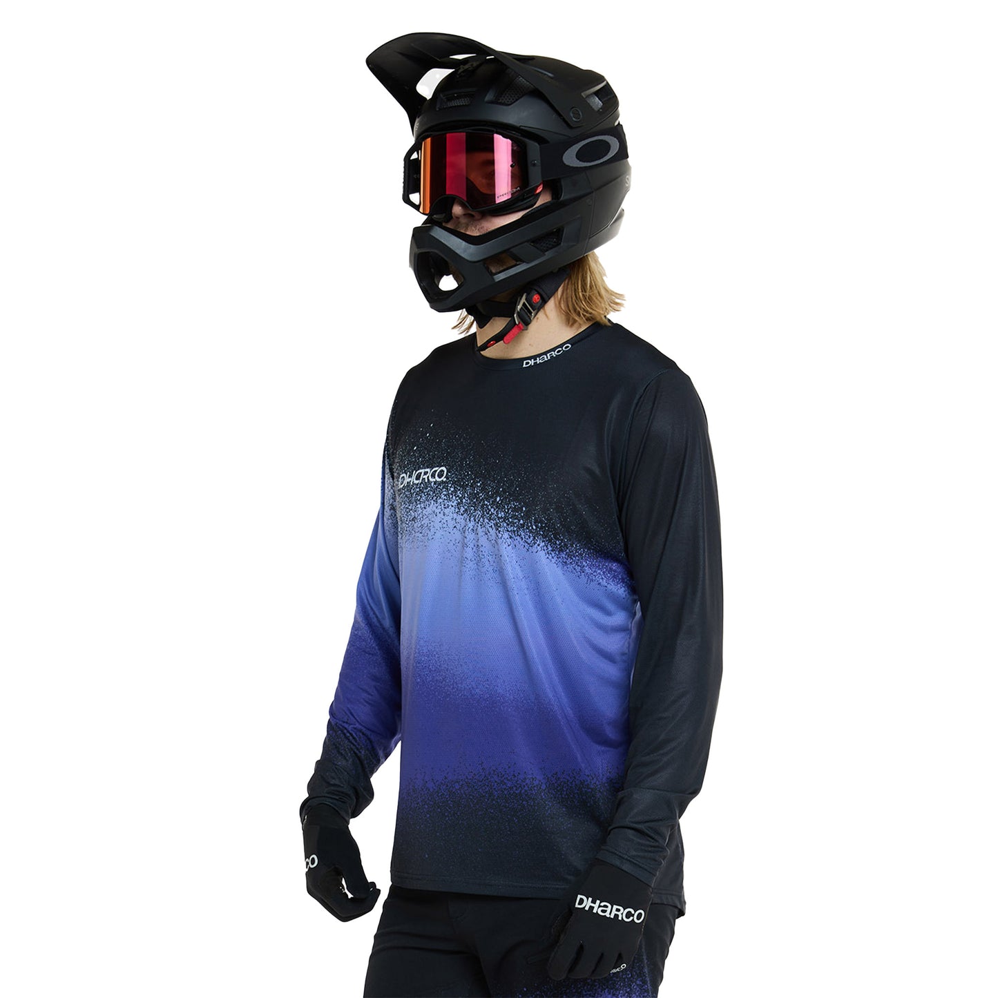 DHaRCO Men's Race Long Sleeve Jersey - L - Ultra Violet
