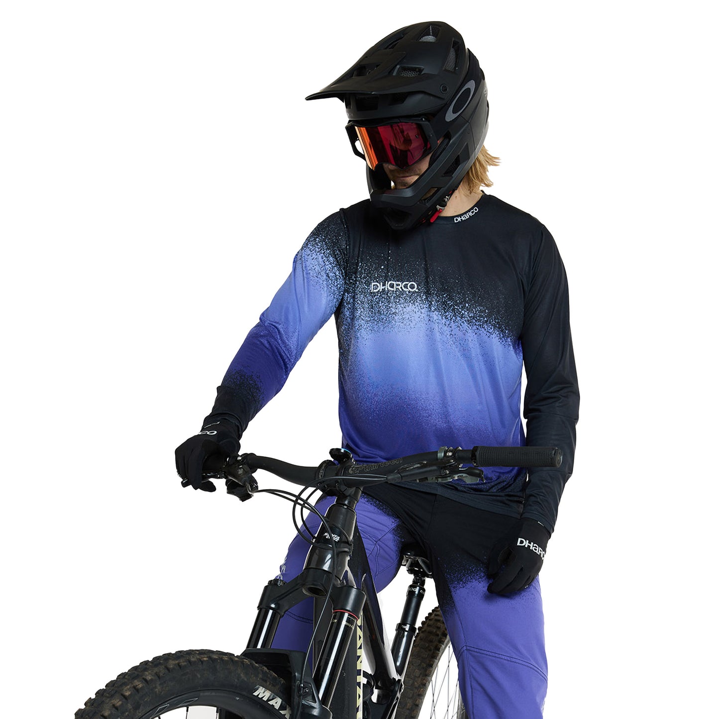 DHaRCO Men's Race Long Sleeve Jersey - L - Ultra Violet