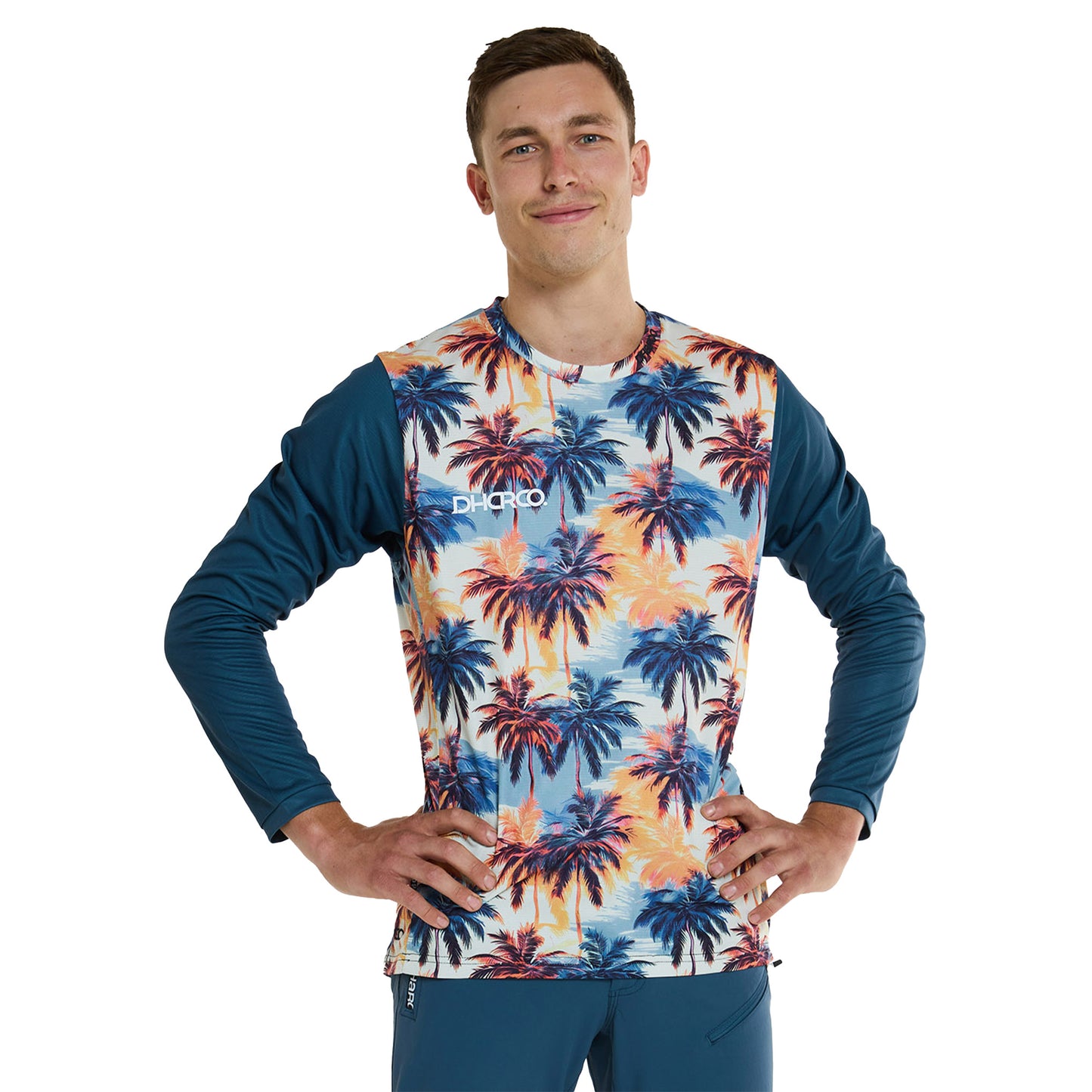 DHaRCO Men's Gravity Long Sleeve Jersey - XL - Venice Beach