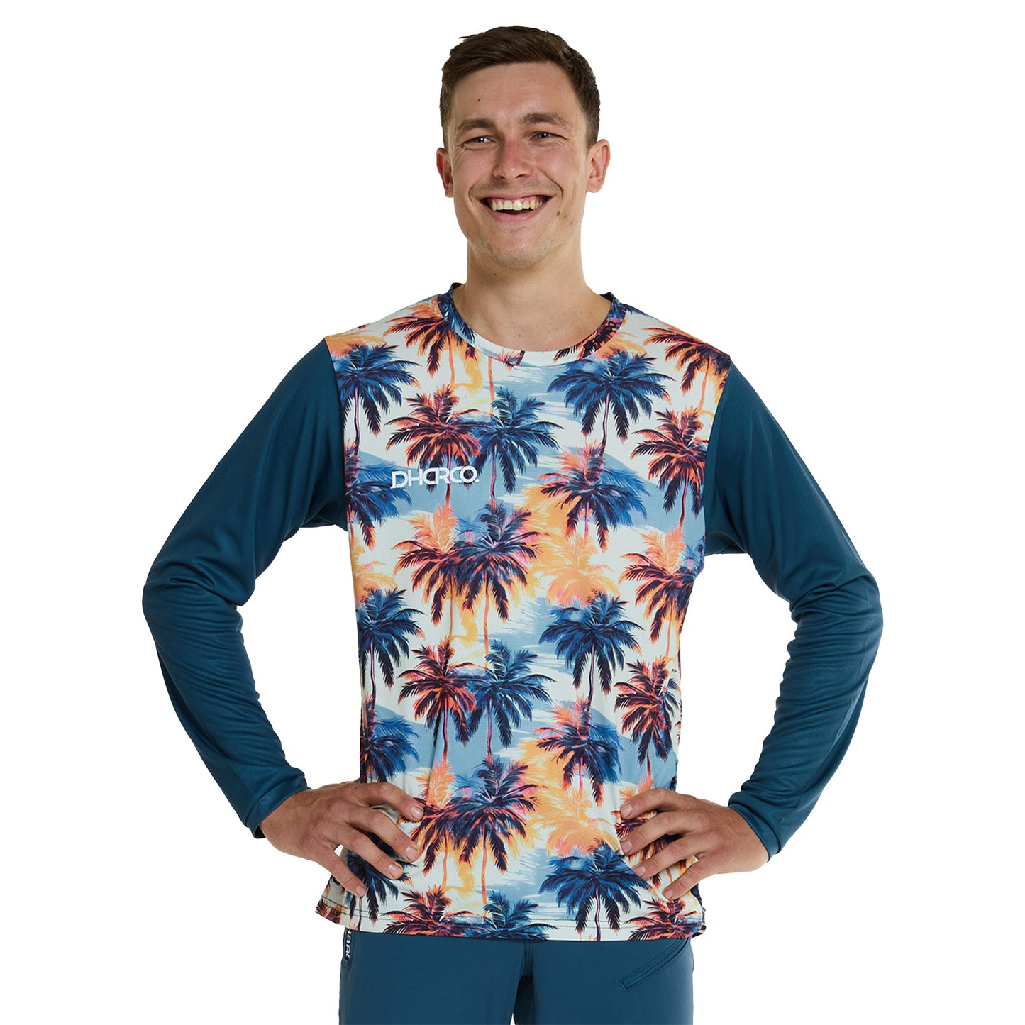 DHaRCO Men's Gravity Long Sleeve Jersey - XL - Venice Beach