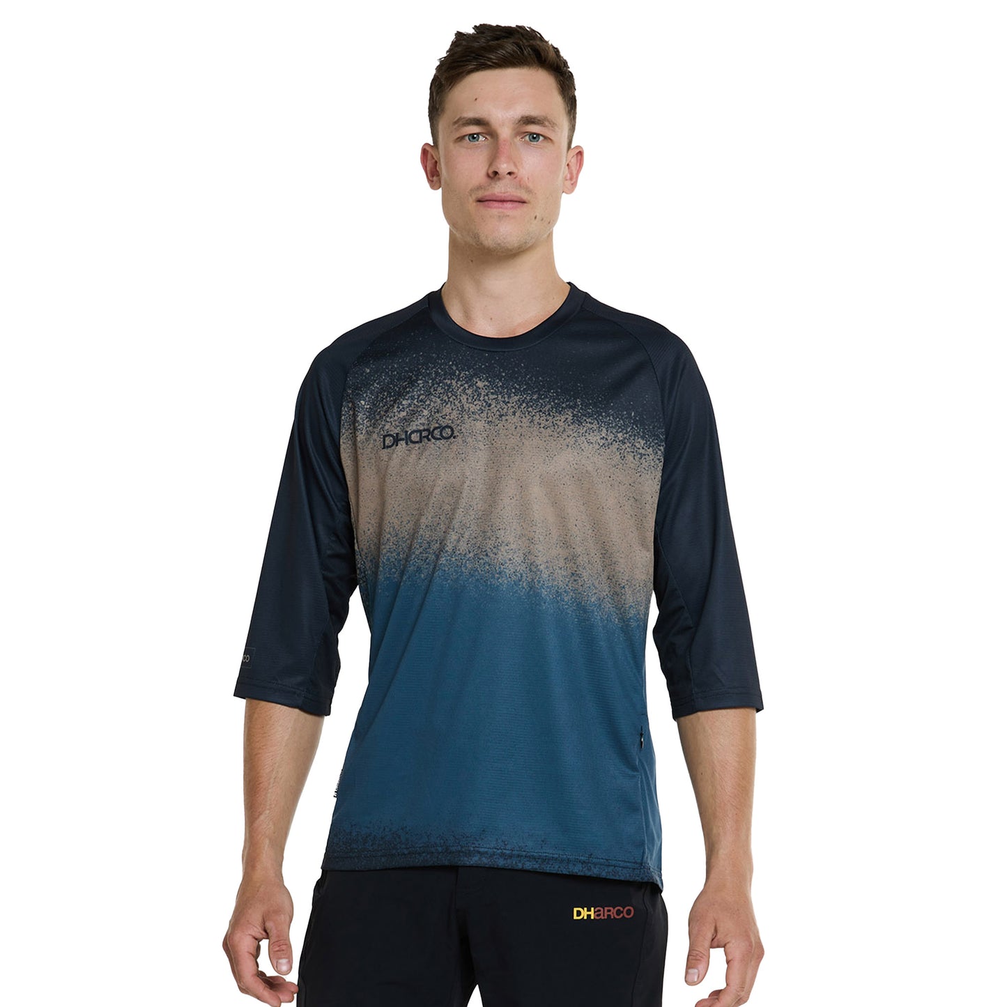 DHaRCO Men's 3-4 Sleeve Jersey - L - Dusty Waters