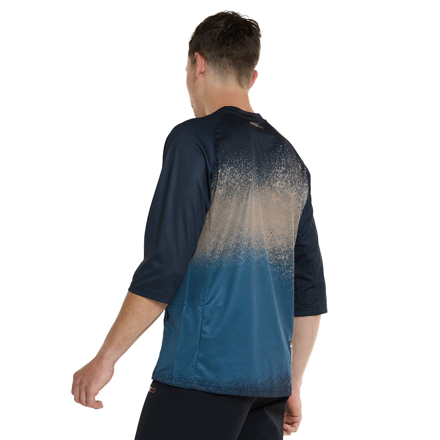 DHaRCO Men's 3-4 Sleeve Jersey - L - Dusty Waters