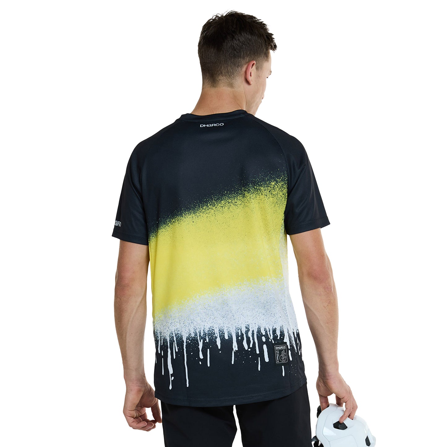 DHaRCO Men's Short Sleeve Jersey - L - Acid Rain